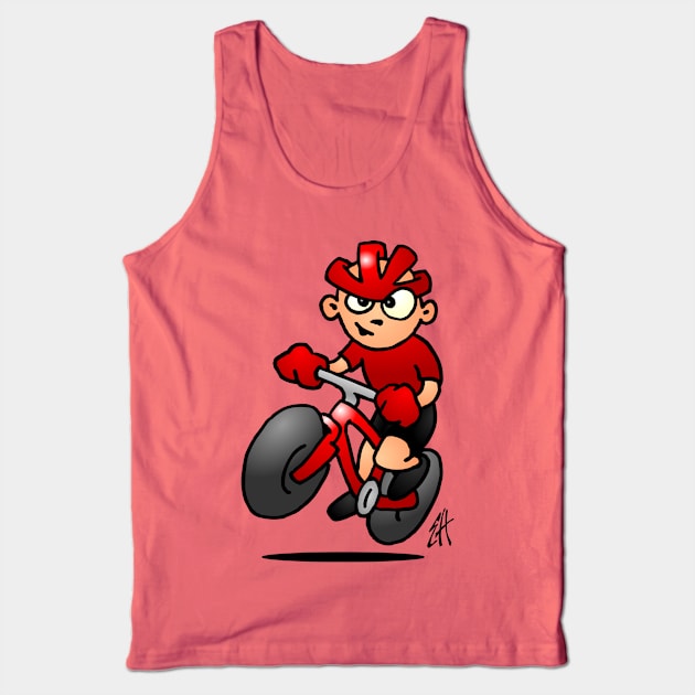 MTB Tank Top by Cardvibes